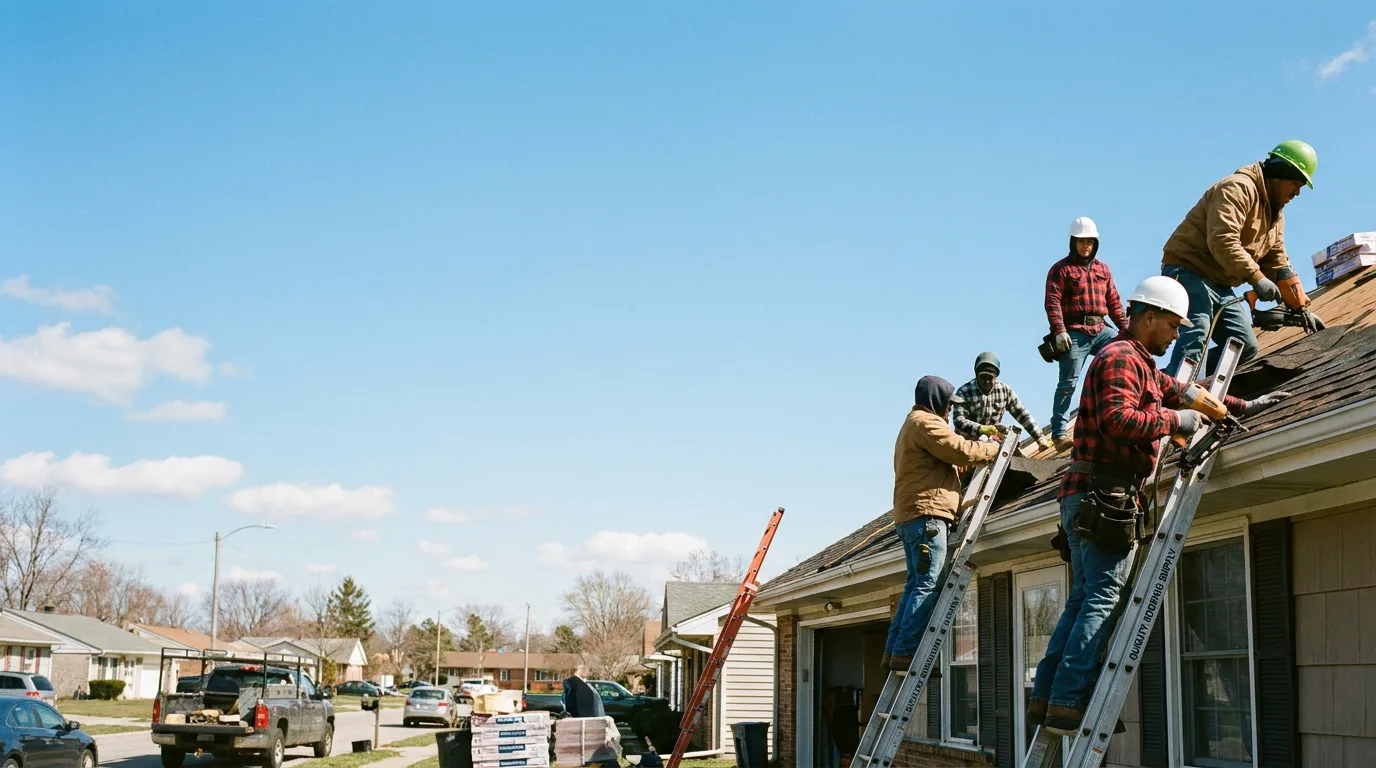 Roofing in Pentress, WV near me